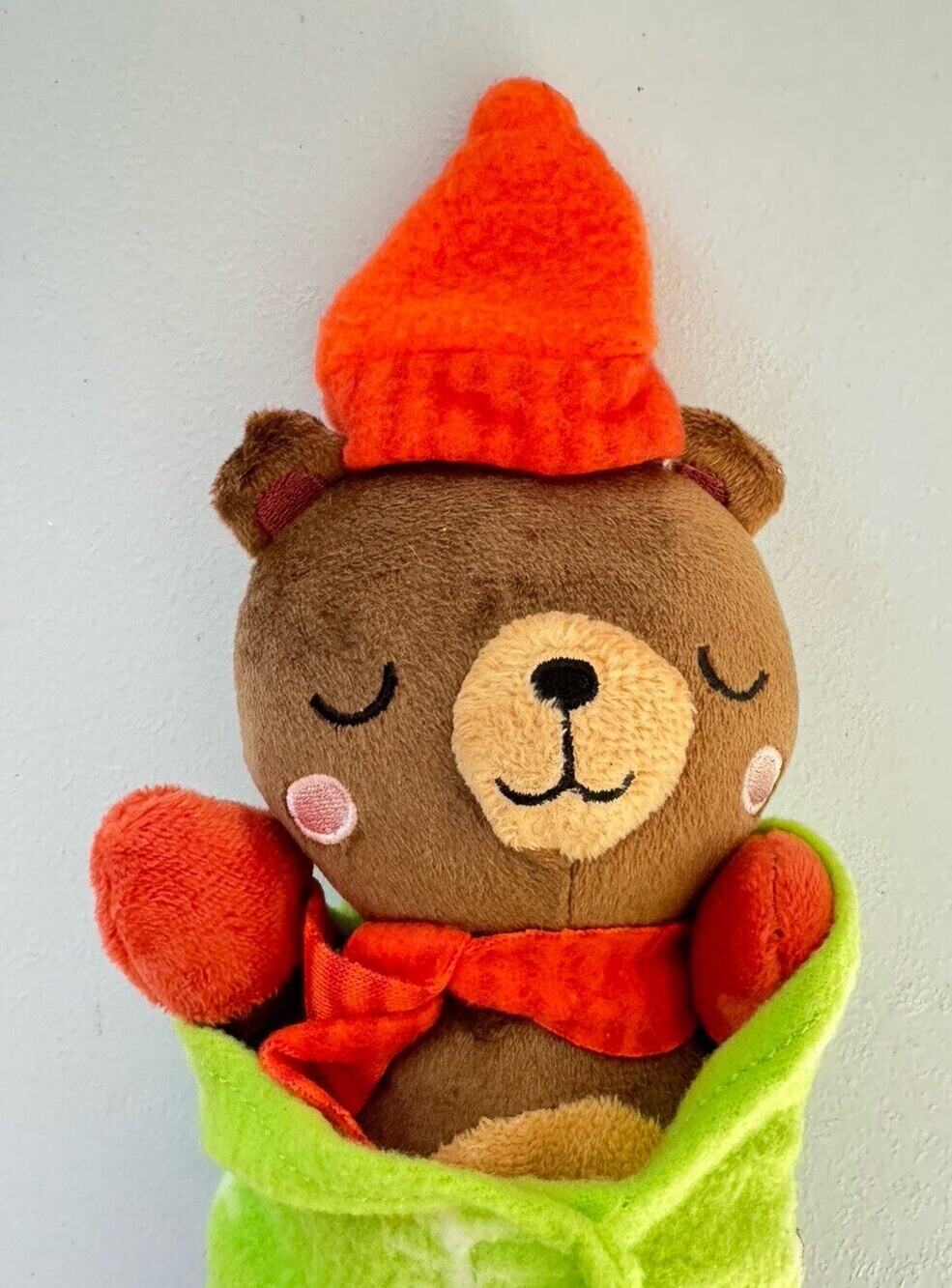Target Bullseye Fireside Pals Plush Bear Blanket 2023